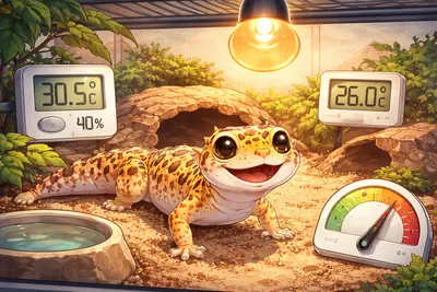 レオパ 温度管理ってどうする？