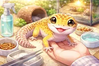 レオパ 毎日の世話って大変？