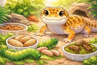 レオパの餌でおすすめは何か？