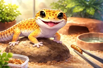 レオパ トカゲは飼いやすいの？